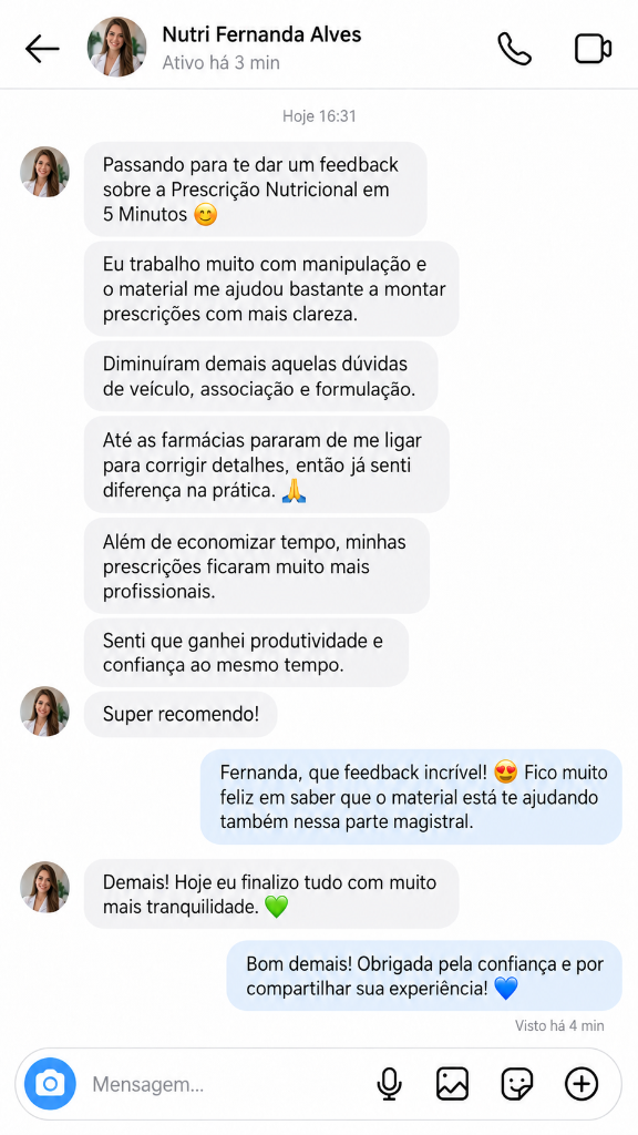 Feedback Nutri Fernanda Alves
