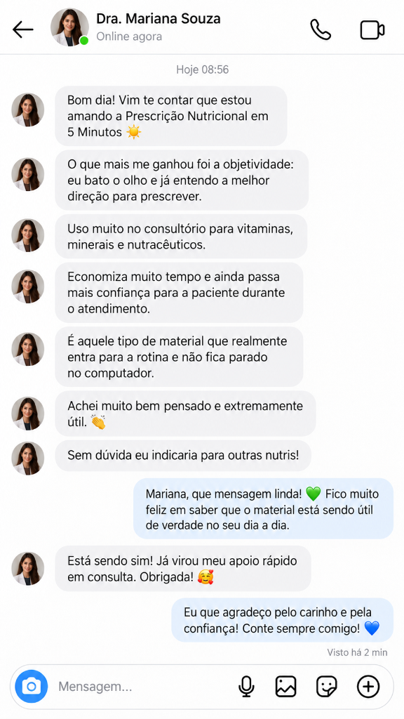 Feedback Dra. Mariana Souza